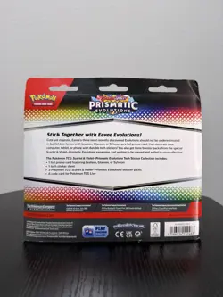 Pokemon TCG Prismatic Evolutions Tech Sticker Collection - Leafeon - Image 2