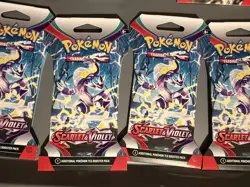 Pokemon TCG Scarlet and Violet Base Booster Pack Factory 18 Sleeved 2 Un Sleeved - Image 3
