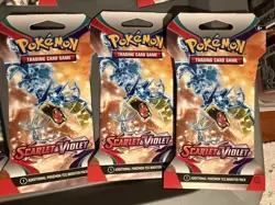 Pokemon TCG Scarlet and Violet Base Booster Pack Factory 18 Sleeved 2 Un Sleeved - Image 4