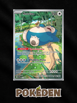 Pokemon Snorlax 051 (SEALED) Scarlet & Violet Promo NM English - Image 1
