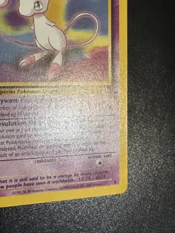 Mew Black Star Promo #8 Pokemon Non Holo LP - Image 4