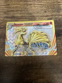 Ninetales BREAK Rare BREAK Holo XY - Evolutions 16/108 HP Pokemon TCG - Image 1