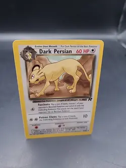Dark Persian 42/82 WOTC Vintage Pokemon | Team Rocket Pokemon TCG - Image 2