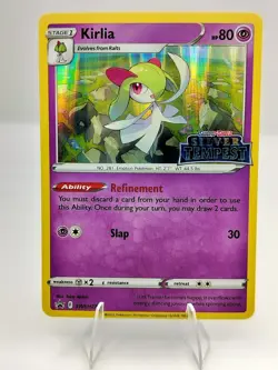 Pokemon Kirlia Black Star Promo Stamped SWSH271 Silver Tempest English NM - Image 1