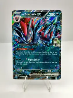 Pokemon N's Zoroark ex 098/159 Journey Together English NM - Image 1