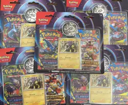 5 Total Pokemon TCG: Raikou 2 Pack Checklane Blister - Image 1