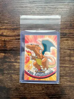 1999 Topps Pokemon Charizard #6 Series 1 Non-Holo LP Lightly Played - Image 1