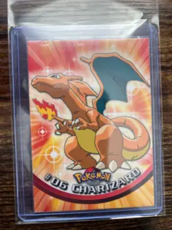 1999 Topps Pokemon Charizard #6 Series 1 Non-Holo LP Lightly Played - Image 4