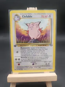 [17/64] CLEFABLE - Pokemon Base Set Jungle - Pack Fresh - Image 2