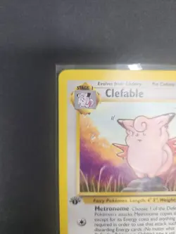 [17/64] CLEFABLE - Pokemon Base Set Jungle - Pack Fresh - Image 3