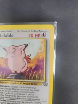[17/64] CLEFABLE - Pokemon Base Set Jungle - Pack Fresh - Image 4