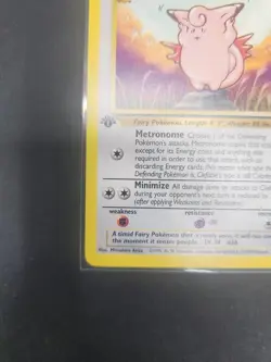 [17/64] CLEFABLE - Pokemon Base Set Jungle - Pack Fresh - Image 5