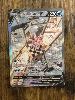 Pokemon Origin Forme Palkia V Full Art Ultra Rare 167/189 Astral Radiance Holo - Image 1