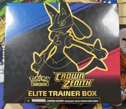 Pokemon TCG Crown Zenith ETB Elite Trainer Box Sealed - Image 1