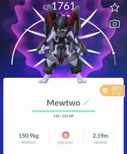 Pokemon Go PTC Acc, Guaranteed Lucky Armor Mewtwo - Image 1