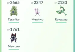 Pokemon Go PTC Acc, Guaranteed Lucky Armor Mewtwo - Image 2