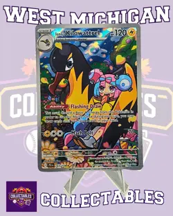 Iono's Kilowattrel 163/159 Sv09: Journey Together Holo Free Shipping Pokemon NM - Image 1