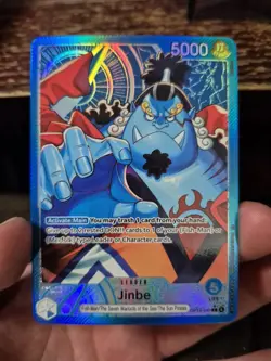 Jinbe (Alternate Art) Leader The Azure Sea's Seven OP14-040 Mint One Piece - Image 3