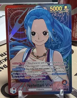 Nefeltari Vivi Alternate Art EB03-001 Extra Booster: One Piece Heroines - Image 1