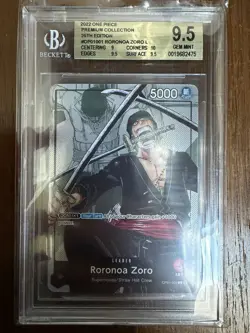 One Piece Roronoa Zoro Premium Card Collection 25th Anniversary Eng BGS 9.5🔥🔥 - Image 1