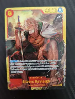 One Piece Two Legends Silvers Rayleigh | SEC | OP08-118 | NM Engish TCG - Image 1