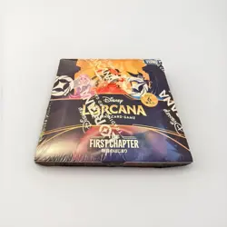 Disney Lorcana The First Chapter Japanese Factory Sealed Booster Box! - Image 1