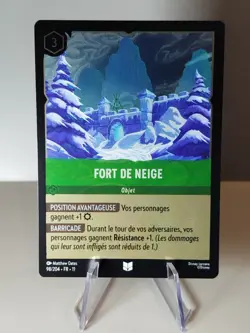 LORCANA FR - Chapter 11 98/204 Snow Fort - ✨FOIL✨New - Image 1