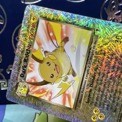 Dark Raichu Legendary Reverse Holo #7/110 Rare WOTC Pokemon TCG Card Firework LP - Image 4