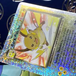 Dark Raichu Legendary Reverse Holo #7/110 Rare WOTC Pokemon TCG Card Firework LP - Image 5
