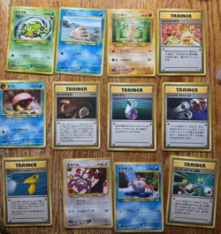 65 Vintage 1996 Japanese Pokemon Cards Lot – Original Pocket Monsters NM - Image 4