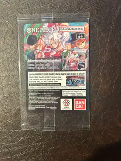One Piece Monkey D. Luffy US College Basketball Card Illinois Sealed - Image 3