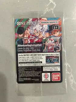 One Piece Monkey D. Luffy US College Basketball Card Illinois Sealed - Image 4