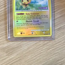 Pokemon Stormfront Pichu 45/100 Reverse Holo Uncommon English TCG Card - Image 3