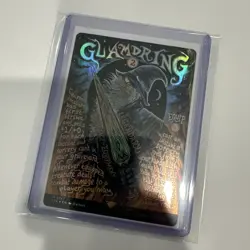 Glamdring 0747 Foil MTG LTR NM Pack Fresh Poster Card - Image 1