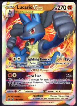 Lucario VSTAR Promo SWSH: Sword & Shield Promo Cards SWSH214 NM - Image 1