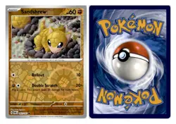 (10x) Sandshrew Lot Pokemon Cards Twilight Masquerade 97 Sandslash Deck Building - Image 5