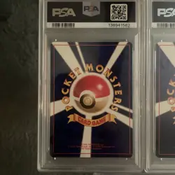 Pokemon 1996 Japanese Base Set No Rarity Lot of 7 Cards (All PSA 8) - Image 4