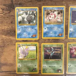 Pokemon Gym Heroes Non-Holo Rares Lot 12 Cards mostly NM! - Image 2