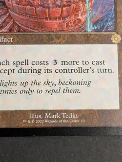 MTG Card - 1x Defense Grid - Brother's War - NM - Schematic Magic The Gathering - Image 4