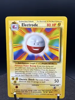 Electrode - Base Set - 21/102 - Rare - Pokemon Card - Image 3