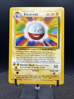 Electrode - Base Set - 21/102 - Rare - Pokemon Card - Image 4
