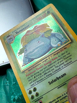 Pokemon Base Set Venusaur 15/102 Holo Base Set MP Pokemon Card - Image 4