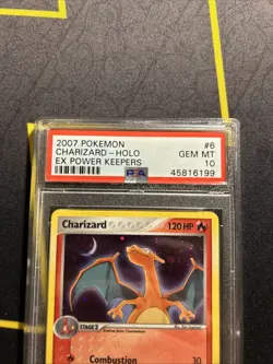 PSA 10 Charizard 6/108 Holo -Vintage Rare Graded Pokemon Card- EX Power Keepers - Image 4