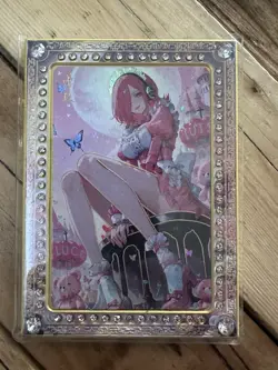 One Piece CCG Goddess Reiju Metal Card - Pretty In Pink /158 - Image 1