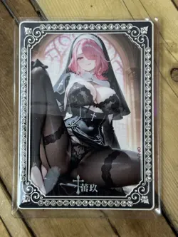 One Piece CCG Goddess Reiju Metal Card - Spread Eagle Spicy Nun - Image 1