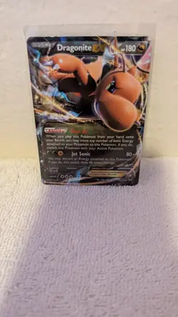 Pokemon TCG Dragonite EX Ultra Rare Holo Card 74/111 XY Furious Fists - Image 3