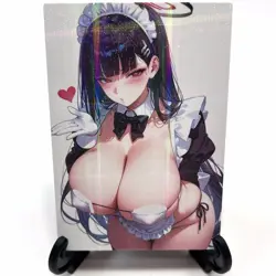 Blue Archive Rio Tsukatsuki Sexy Anime Waifu Girl Lewd Goddess Story Art Card - Image 2