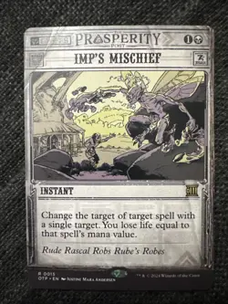 Imp's Mischief Outlaws of Thunder Junction: Breaking News Regular - Image 1