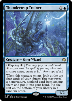 Thundertrap Trainer (REGULAR) x1 - MTG Bloomburrow BLB #78 - Image 1