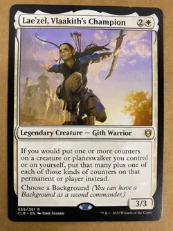 MTG 1x Lae'zel, Vlaakith's Champion 29 Battle for Baldur's Gate Magic the x1 NM - Image 1
